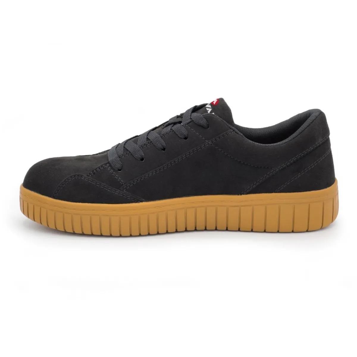 Work Shoes For Men*XLfeet Inc. Airwalk Mens Camino Composite Toe Safety Shoe - Black/Gum