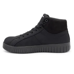 Work Shoes For Men*XLfeet Inc. Airwalk Mens Deuce Mid Composite Toe Safety Shoe - Black/Black