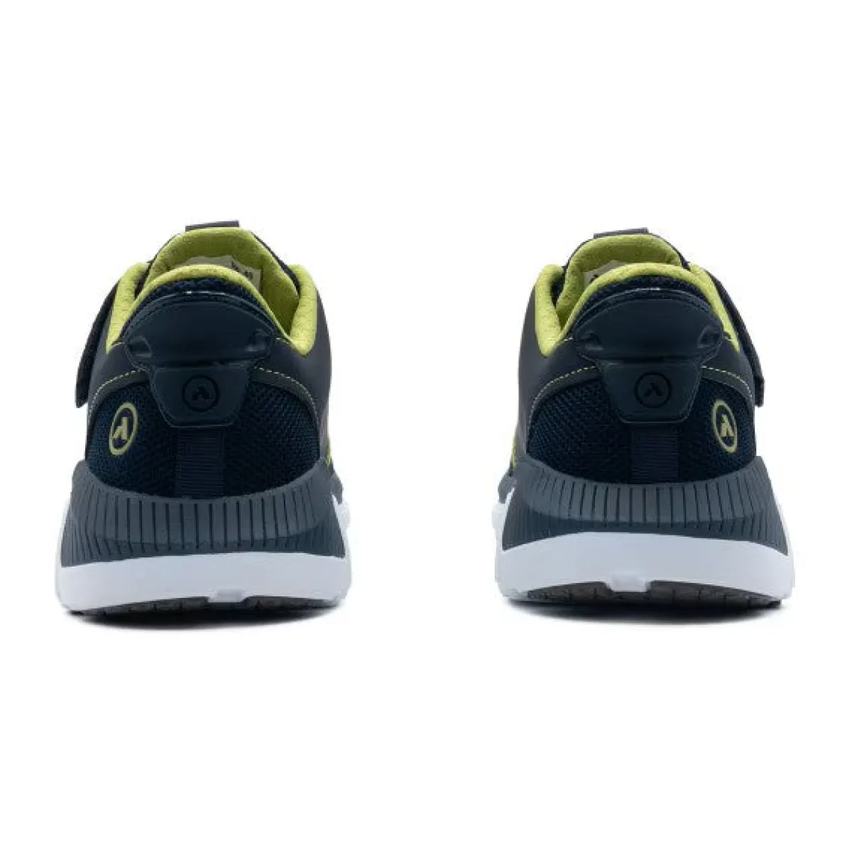 No Hands|Athletic Shoes For Men*XLfeet ANODYNE No. 46 Mens Sport Jogger w/ Heel Assist - Blue Green