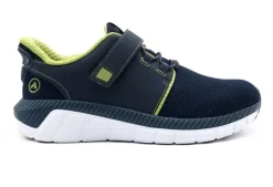 No Hands|Athletic Shoes For Men*XLfeet ANODYNE No. 46 Mens Sport Jogger w/ Heel Assist - Blue Green