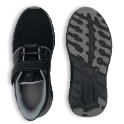No Hands|Athletic Shoes For Men*XLfeet ANODYNE No. 46 Mens Sport Jogger w/ Heel Assist - Black Grey