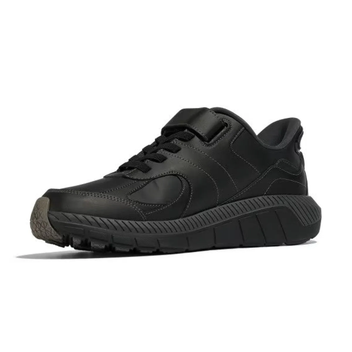 No Hands|Athletic Shoes For Men*XLfeet ANODYNE No. 38 Mens Sport Walker w/ Heel Assist - Black