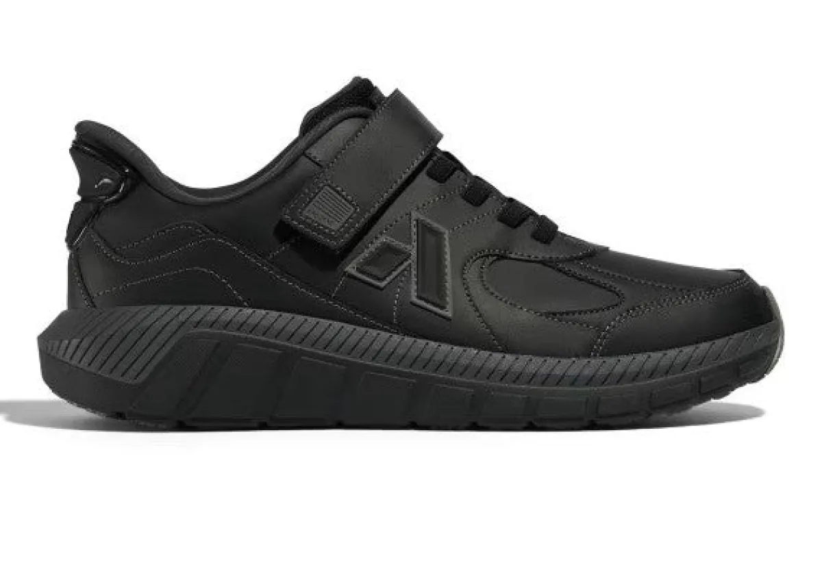 No Hands|Athletic Shoes For Men*XLfeet ANODYNE No. 38 Mens Sport Walker w/ Heel Assist - Black