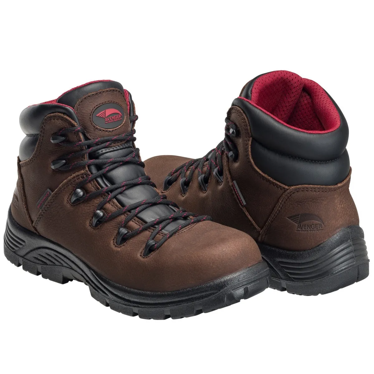 Composite Toe Boots|Work Boots*XLfeet Inc. Avenger 7221 Framer 6" Waterproof Composite Toe Boot - Brown