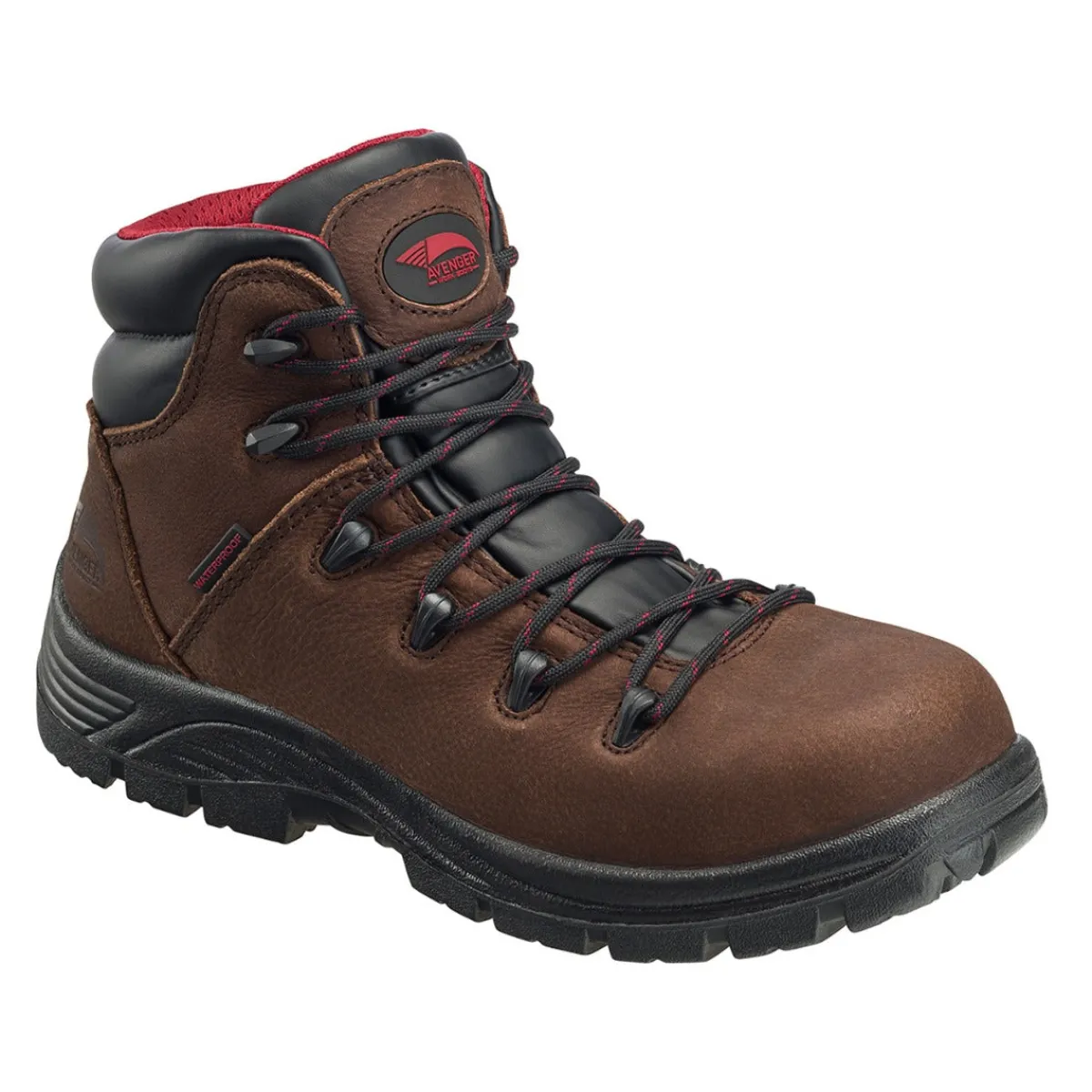 Composite Toe Boots|Work Boots*XLfeet Inc. Avenger 7221 Framer 6" Waterproof Composite Toe Boot - Brown