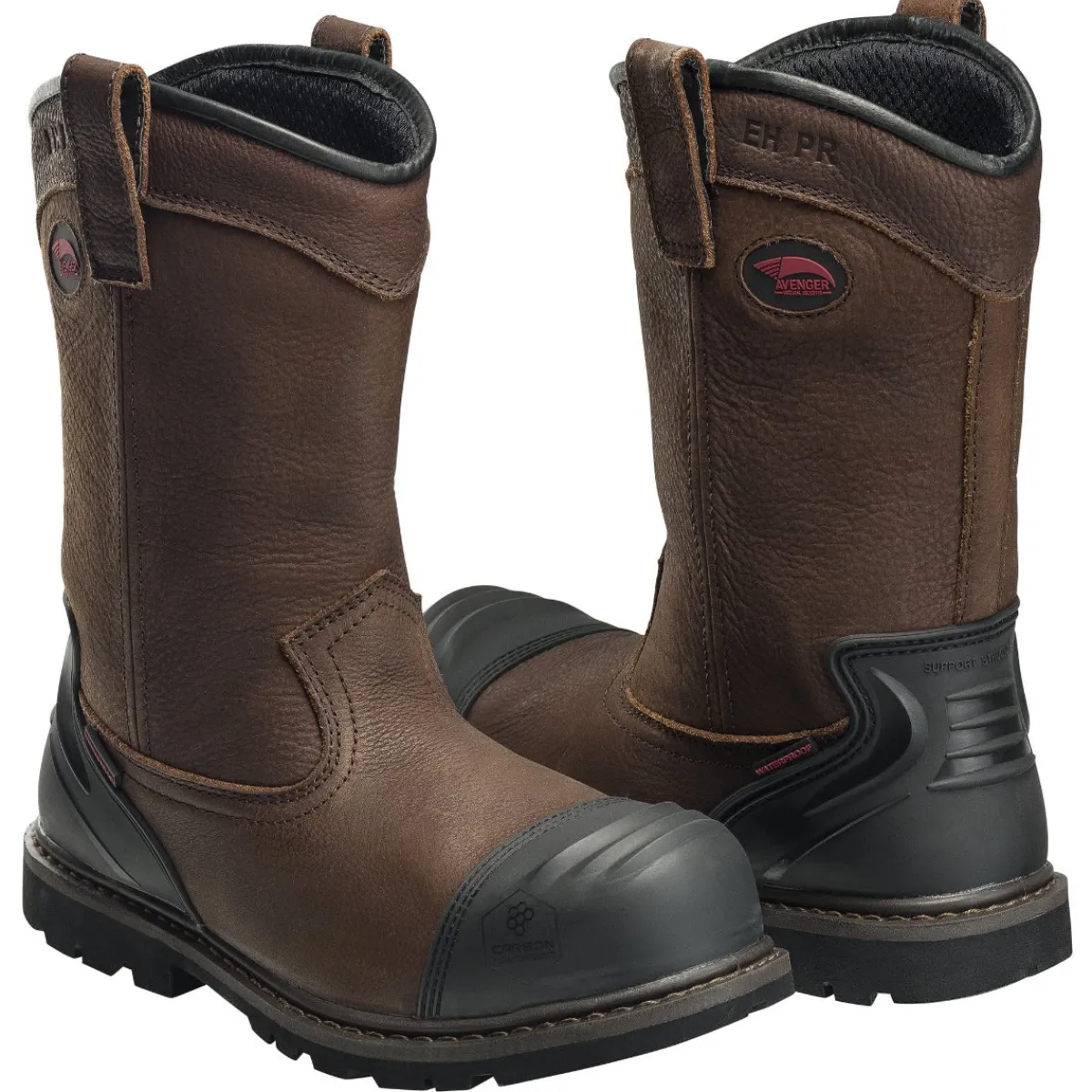 Composite Toe Boots|Work Boots*XLfeet Inc. Avenger 7876 Hammer Wellington 11" Composite Toe Work Boot