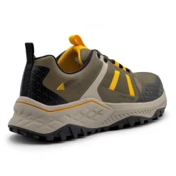 Work Shoes For Men*XLfeet Inc. Avenger Mens Aero Trail - Composite Toe EH - Olive/Yellow