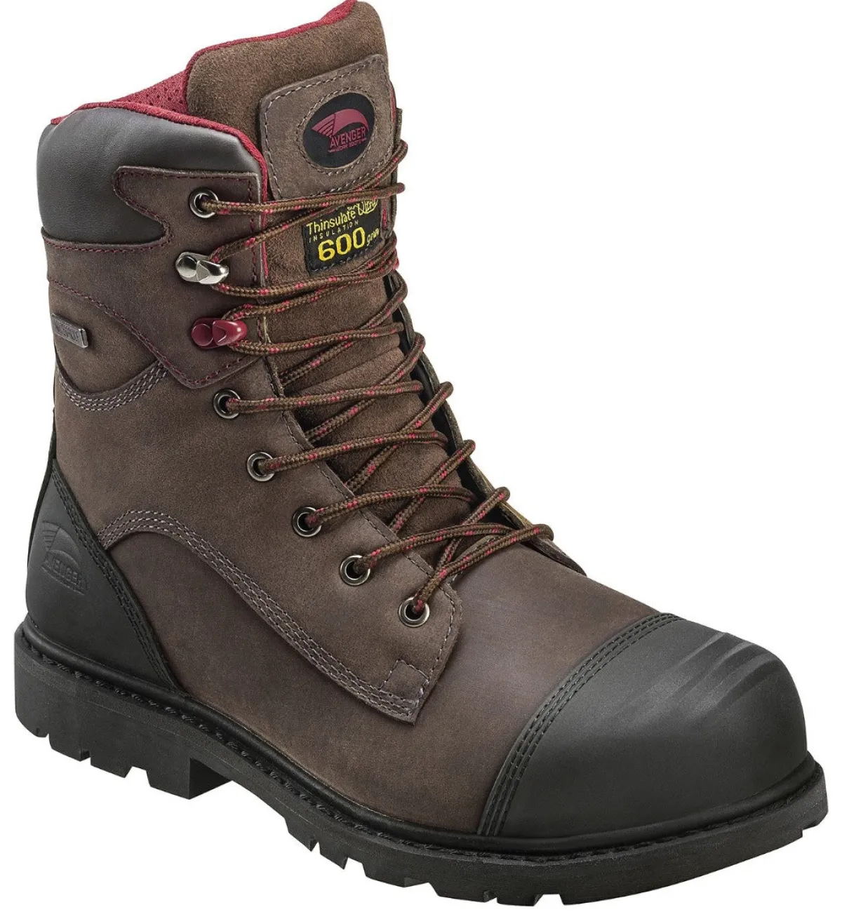 Work Boots|8" Work Boots*XLfeet Inc. Avenger 7573 Men's 8" Insulated Waterproof Composite Toe Work Boot