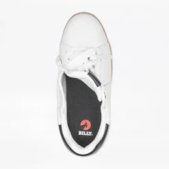 Walking Shoes|Zipper Shoes*XLfeet Inc. BILLY Comfort Luxe Mens White Leather