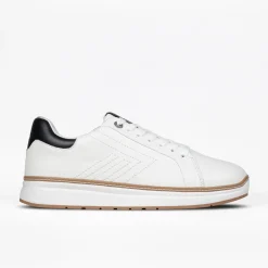 Walking Shoes|Zipper Shoes*XLfeet Inc. BILLY Comfort Luxe Mens White Leather
