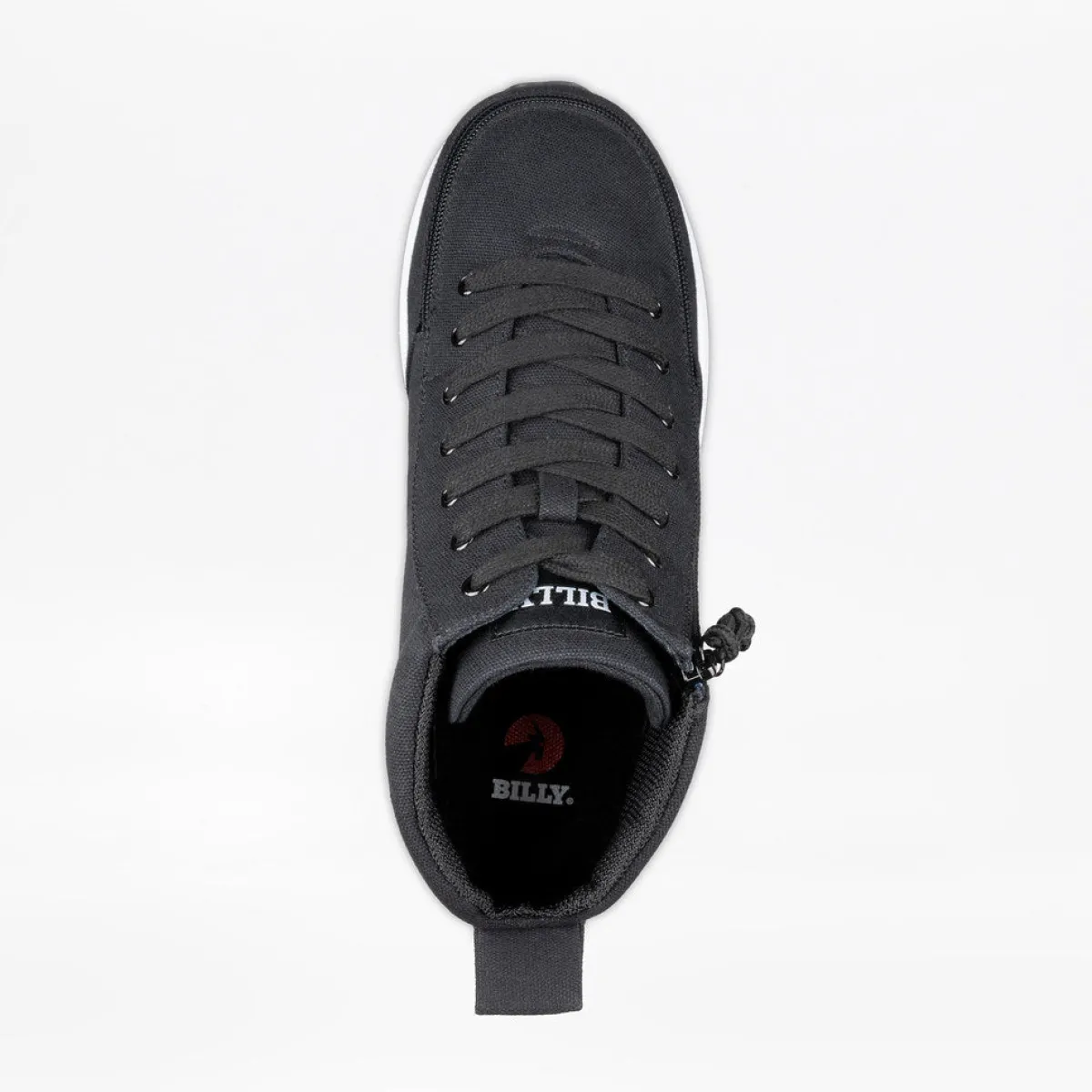 Afo Friendly|Urban Shoes*XLfeet Inc. BILLY Goat Classic High Mens Black/White