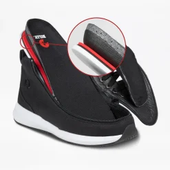 Afo Friendly|Urban Shoes*XLfeet Inc. BILLY Goat Classic High Mens Black/White