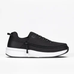 Walking Shoes|Zipper Shoes*XLfeet Inc. BILLY Limitless Mens Black