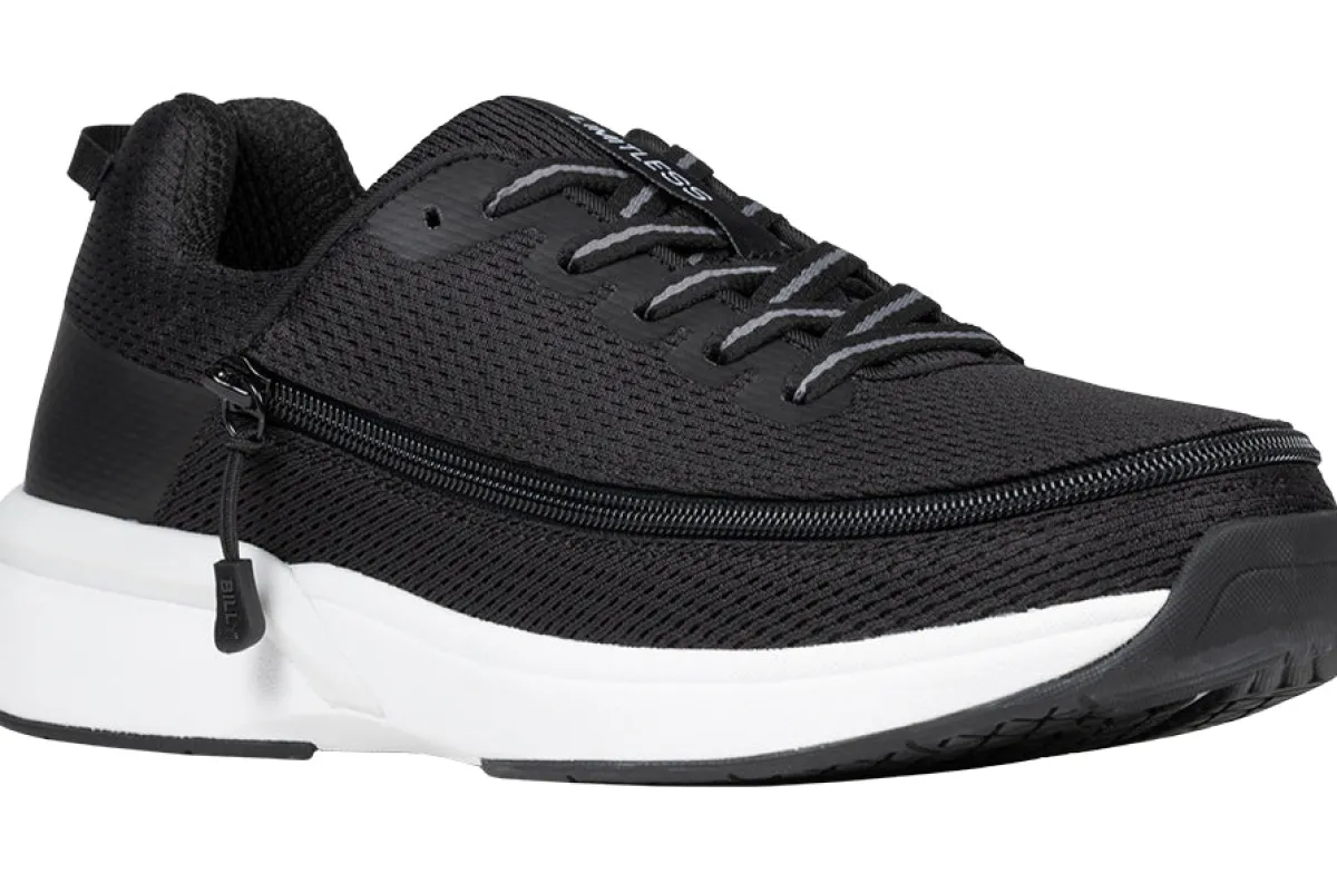 Walking Shoes|Zipper Shoes*XLfeet Inc. BILLY Limitless Mens Black