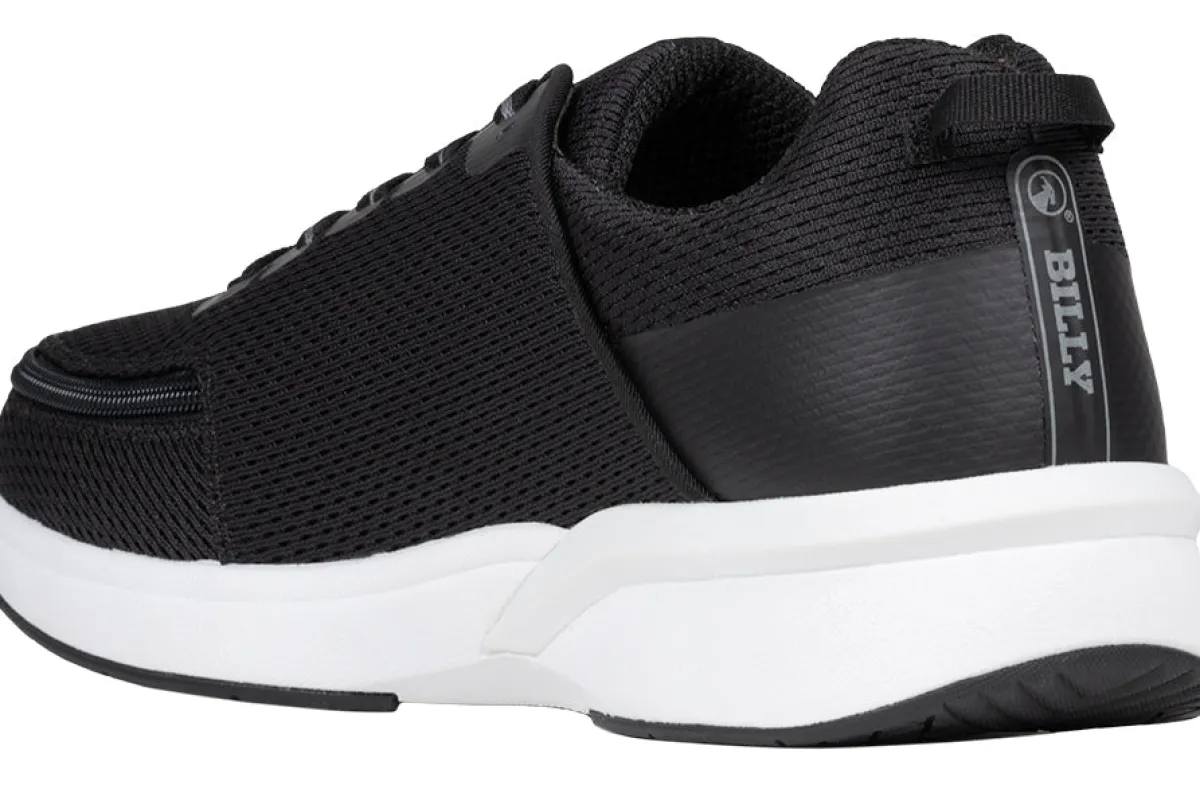 Walking Shoes|Zipper Shoes*XLfeet Inc. BILLY Limitless Mens Black