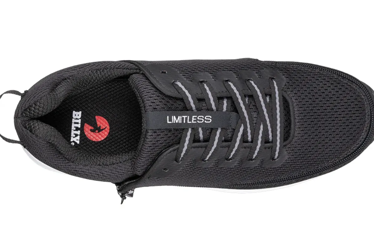 Walking Shoes|Zipper Shoes*XLfeet Inc. BILLY Limitless Mens Black