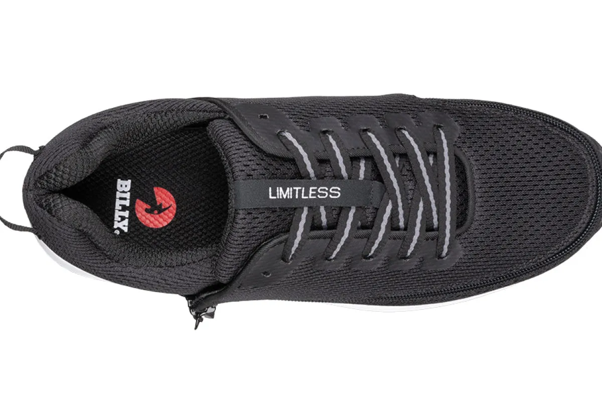 Walking Shoes|Zipper Shoes*XLfeet Inc. BILLY Limitless Mens Black