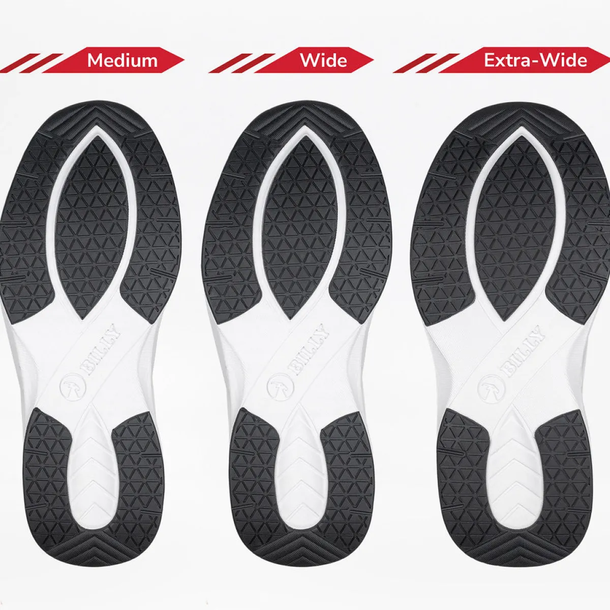 Walking Shoes|Zipper Shoes*XLfeet Inc. BILLY Limitless Mens Black