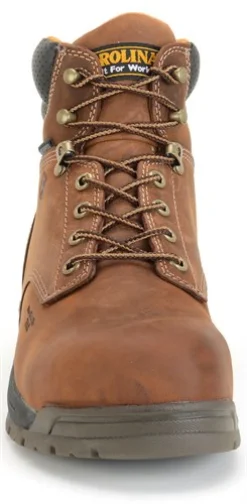 Composite Toe Boots|Work Boots*XLfeet Inc. Carolina Bruno Lo 6 Inch Waterproof Composite Broad Toe Work Boot