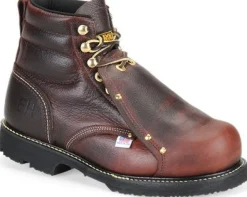 Steel Toe Work Boots|Work Boots*XLfeet Inc. Carolina Foundry 6 Inch Domestic Broad Toe External MetGuard - 508