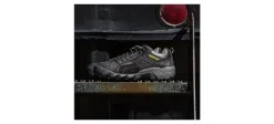 Work Shoes For Men*XLfeet CAT Argon Composite Toe Work Shoes - Black