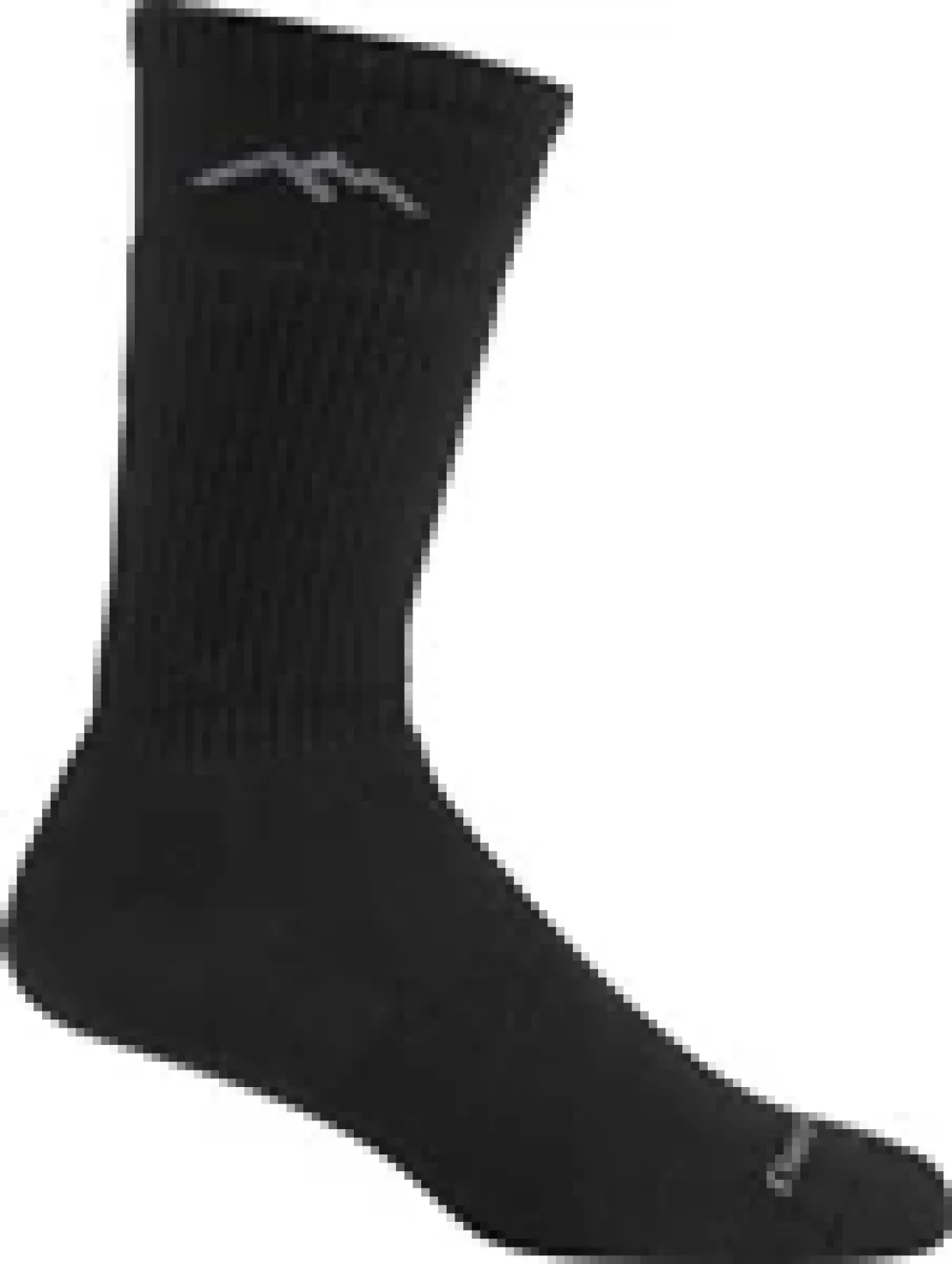 Crew Socks|Postal Approved Socks*XLfeet Inc. Darn Tough Standard Issue Mid-Calf Light Crew Socks BLACK - Single Pair