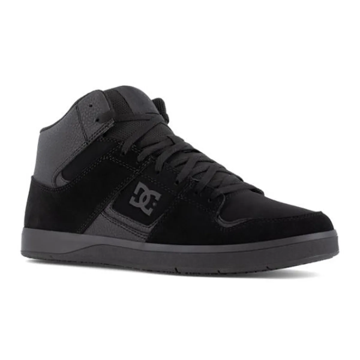 Casual Shoes|Urban Shoes*XLfeet Inc. DC Cure Work - DC60302 - Mens Black Slip-Resistant Work High-Top