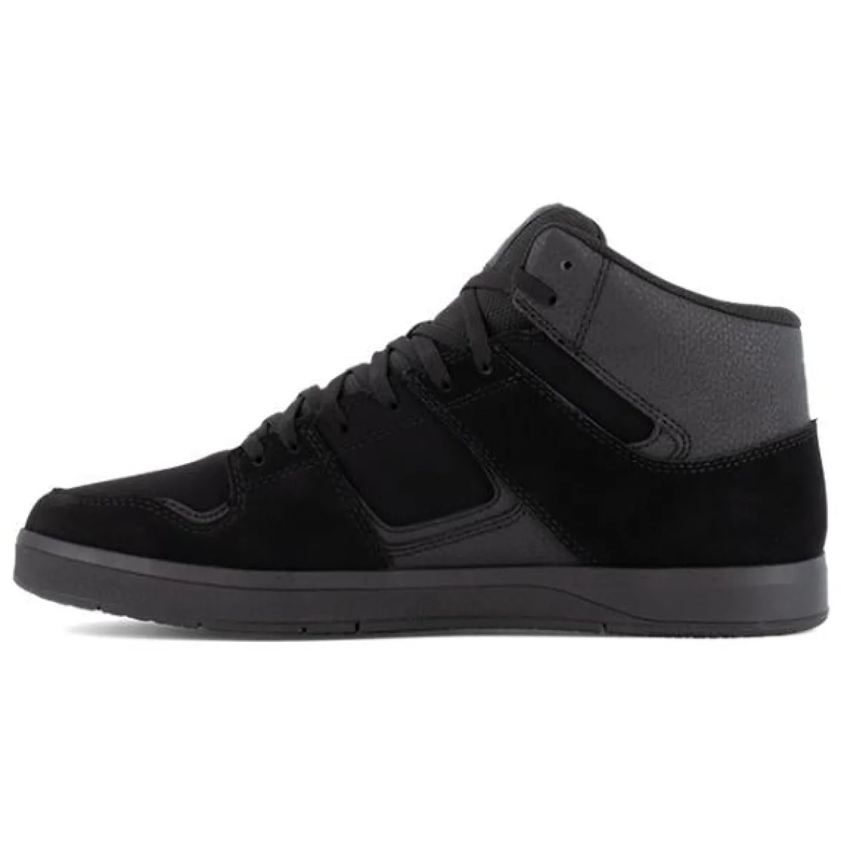 Casual Shoes|Urban Shoes*XLfeet Inc. DC Cure Work - DC60302 - Mens Black Slip-Resistant Work High-Top