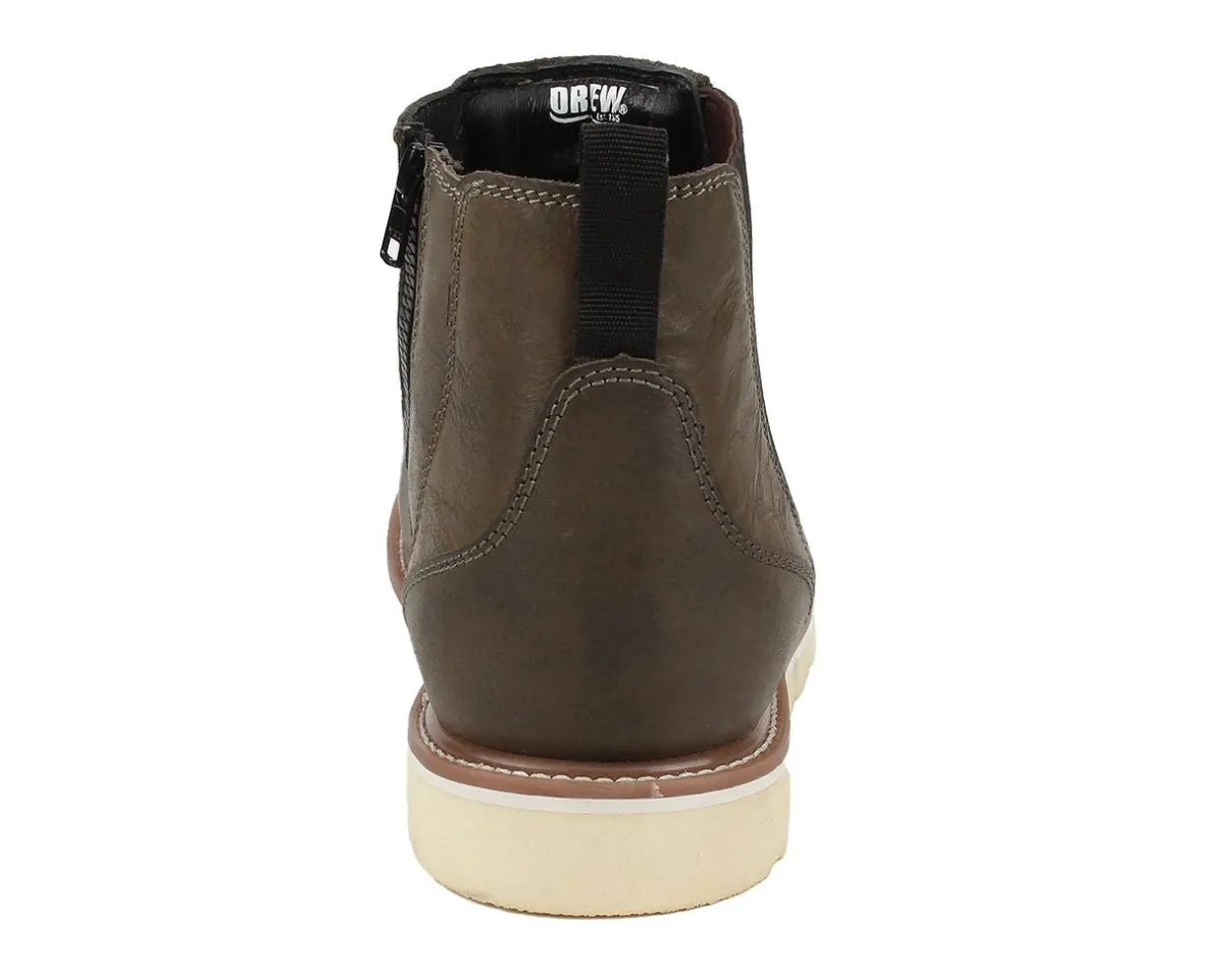 Work Boots|Work Boots (Non-Safety Toe / Soft Toe)*XLfeet Inc. Drew Shoe Boston - Grey Leather
