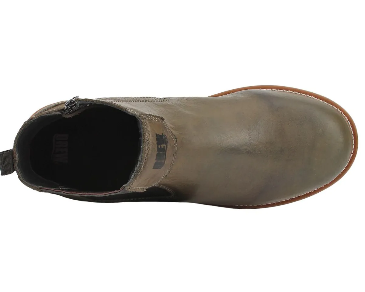Work Boots|Work Boots (Non-Safety Toe / Soft Toe)*XLfeet Inc. Drew Shoe Boston - Grey Leather