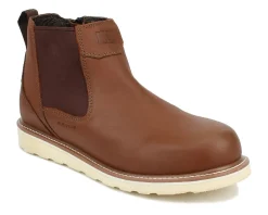 Work Boots|6" Work Boots*XLfeet Inc. Drew Shoe Boston - Rust Leather