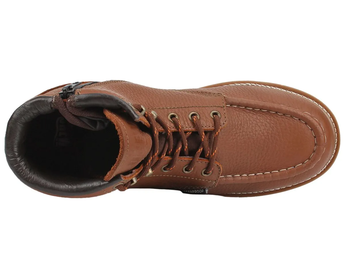 Work Boots|Work Boots (Non-Safety Toe / Soft Toe)*XLfeet Inc. Drew Shoe Buffalo - Rust Leather