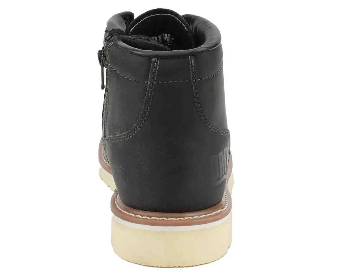 Work Boots|6" Work Boots*XLfeet Inc. Drew Shoe Burbank - Black Leather
