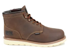 Work Boots|Work Boots (Non-Safety Toe / Soft Toe)*XLfeet Inc. Drew Shoe Burbank - Chocolate Leather