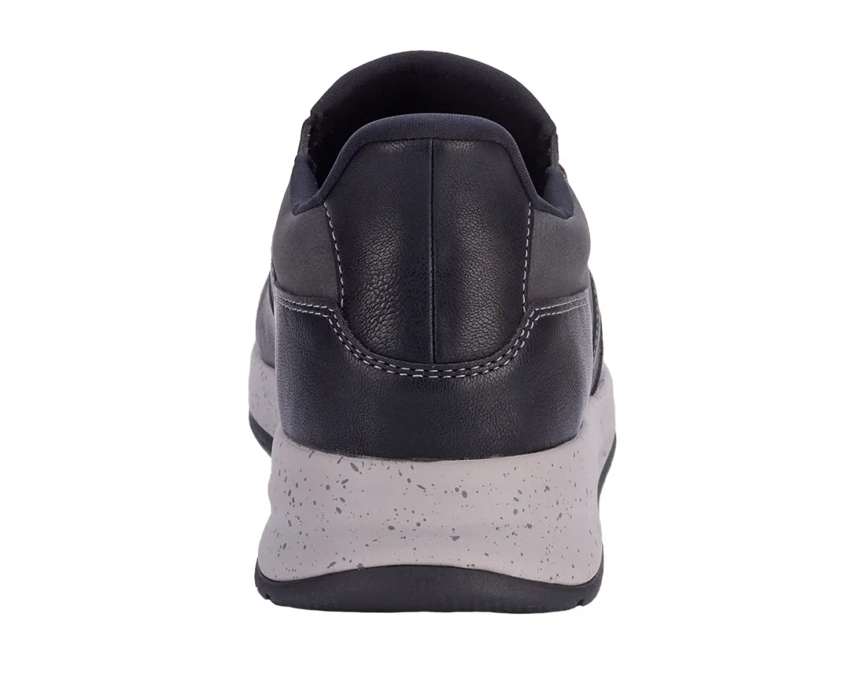 Dad Shoes|Slip-On Shoes*XLfeet Inc. Drew Shoe Caleb - Black Nubuck