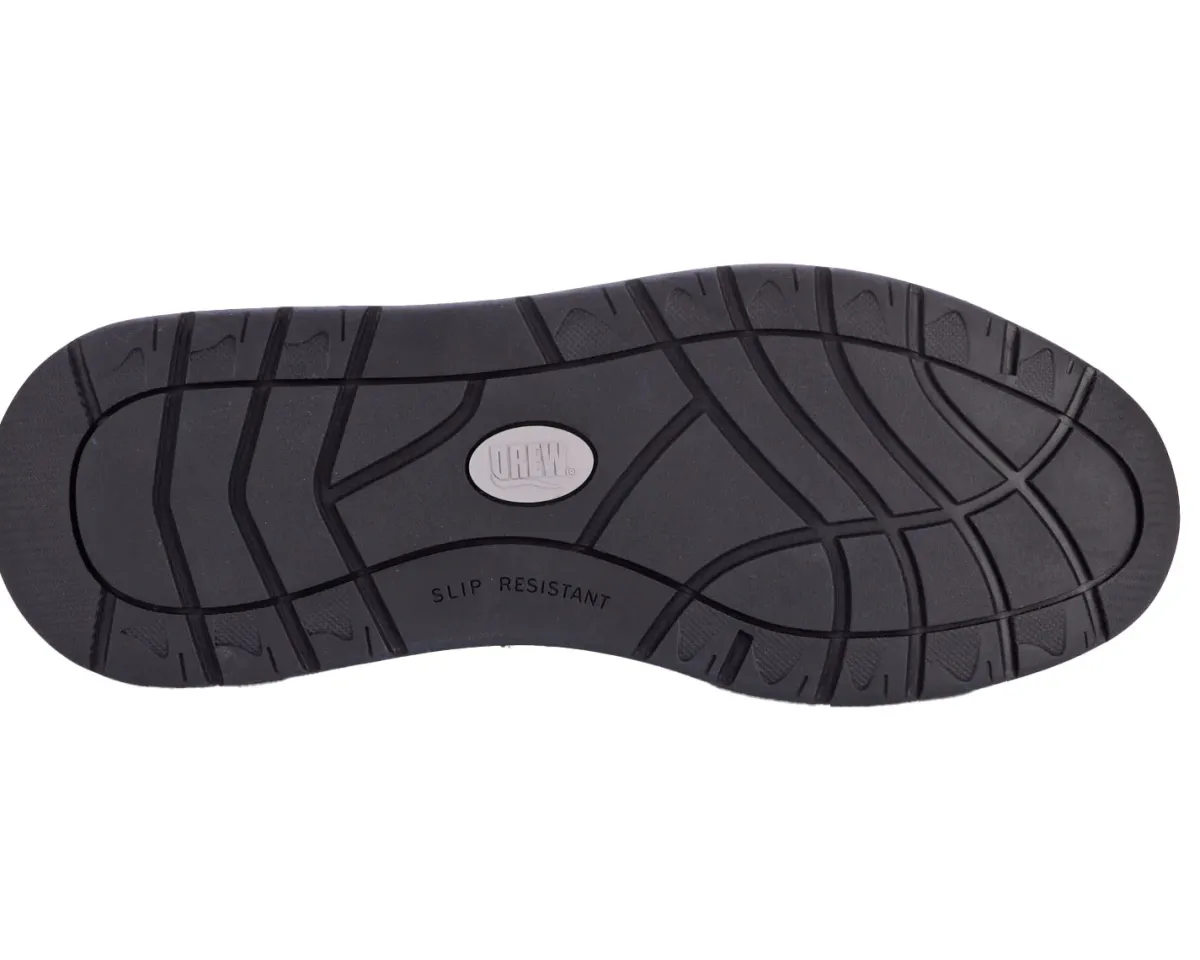 Dad Shoes|Slip-On Shoes*XLfeet Inc. Drew Shoe Caleb - Black Nubuck