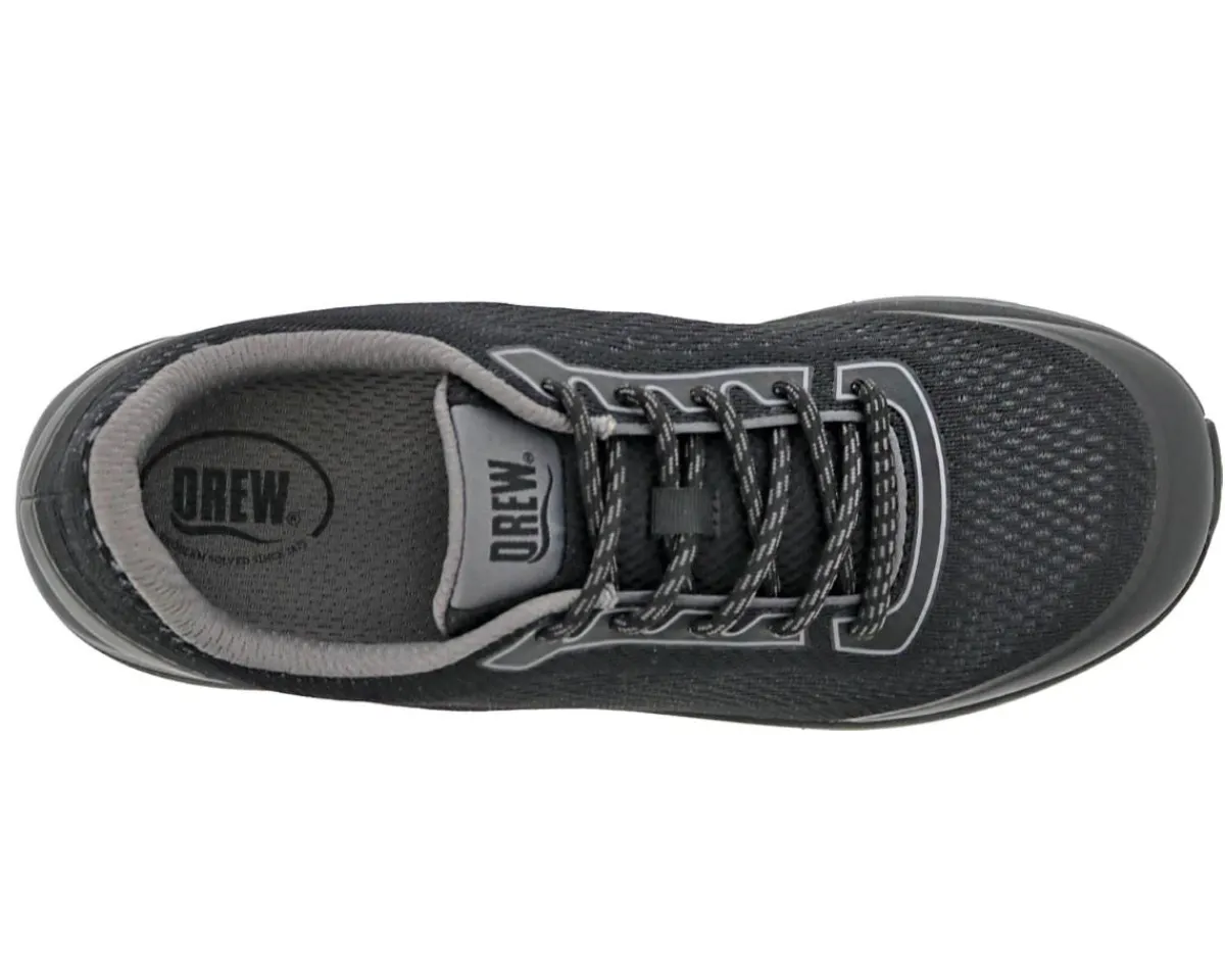 Walking Shoes|Casual Shoes*XLfeet Inc. Drew Shoe Champ Shoe - Black Combo