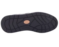 No Hands|Athletic Shoes For Men*XLfeet Inc. Drew Shoe Connor - Black/Tan Suede Combo