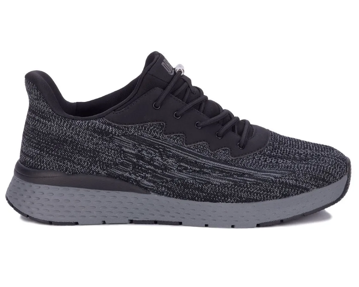 Dad Shoes|Slip-On Shoes*XLfeet Inc. Drew Shoe Explore II - Black Mesh Combo