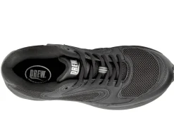 Walking Shoes|Casual Shoes*XLfeet Inc. Drew Shoe Lance - Black Mesh Combo