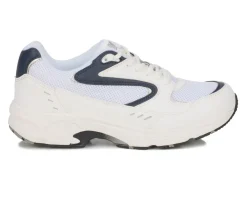 Walking Shoes|Casual Shoes*XLfeet Inc. Drew Shoe Lance - White Mesh Combo