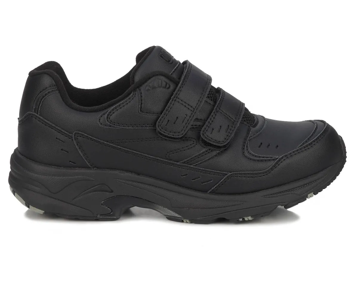 Walking Shoes|Casual Shoes*XLfeet Inc. Drew Shoe Ledger - Black Mesh Combo