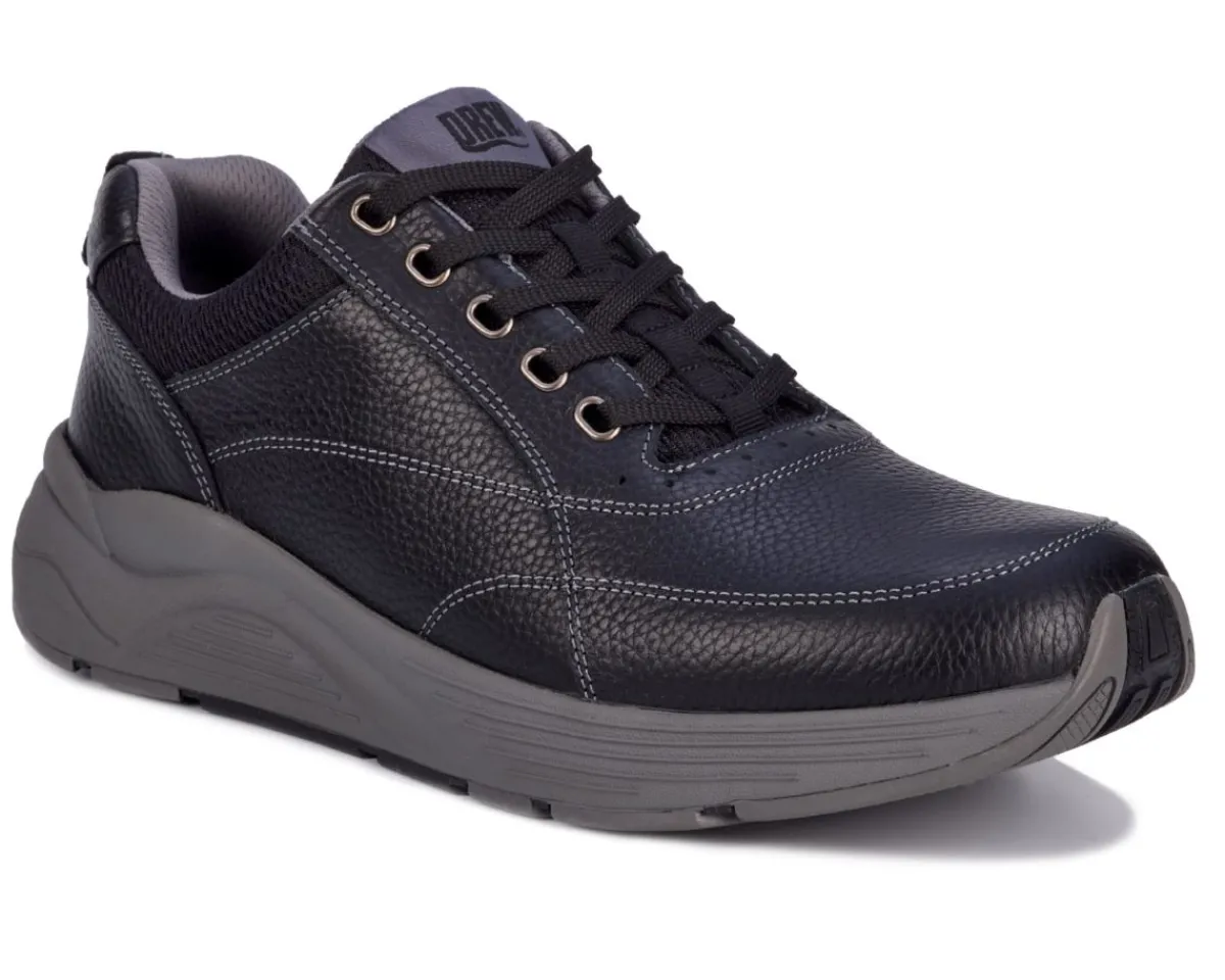 Walking Shoes|Casual Shoes*XLfeet Inc. Drew Shoe Maker - Black Casual Shoe
