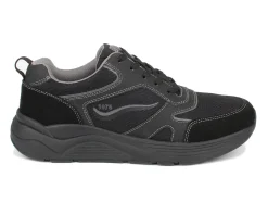 Walking Shoes|Casual Shoes*XLfeet Inc. Drew Shoe Marvel - All Over Black Mesh Combo