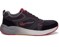 Dad Shoes|Athletic Shoes For Men*XLfeet Inc. Drew Shoe Marvel - Black Mesh Combo