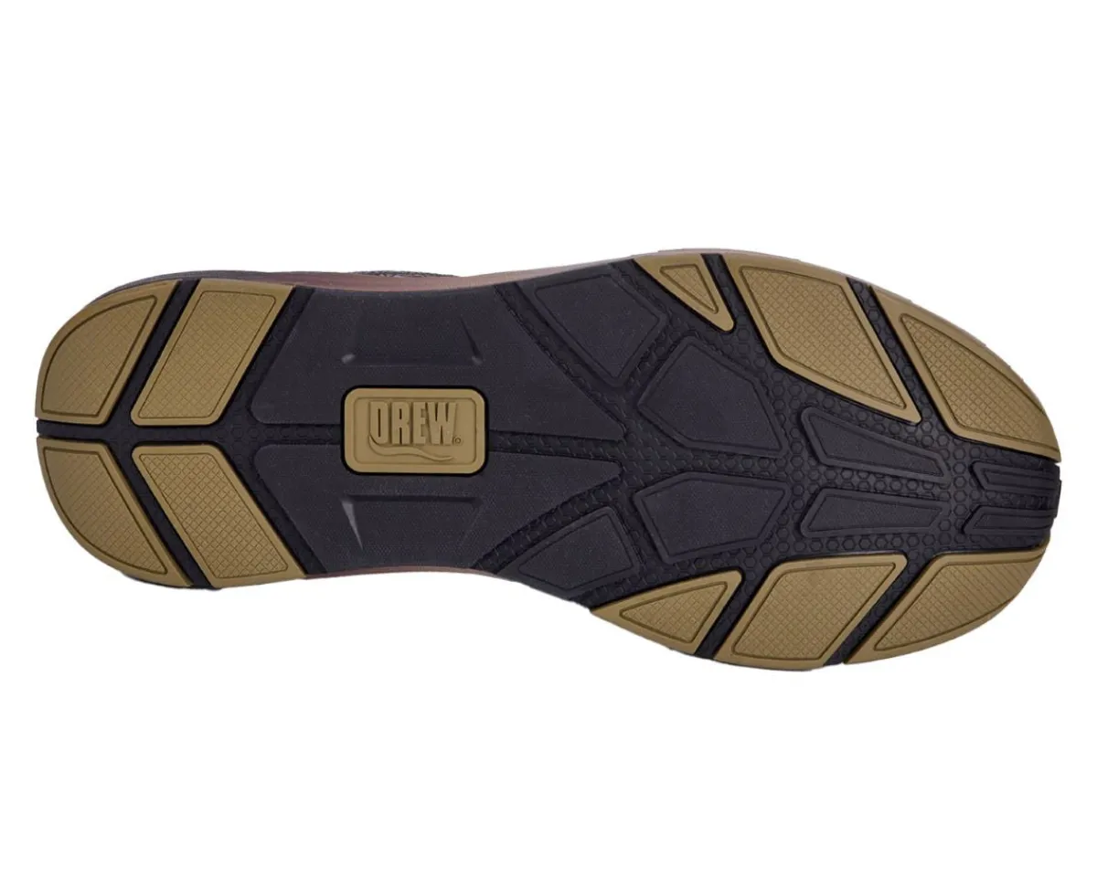 Dad Shoes|Casual Shoes*XLfeet Inc. Drew Shoe Marvel - Brown Mesh Combo