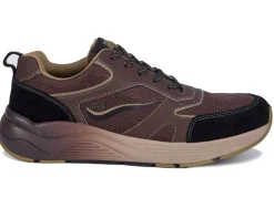 Dad Shoes|Casual Shoes*XLfeet Inc. Drew Shoe Marvel - Brown Mesh Combo