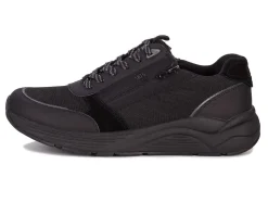 Dad Shoes|Athletic Shoes For Men*XLfeet Inc. Drew Shoe Miller - Black Suede Combo
