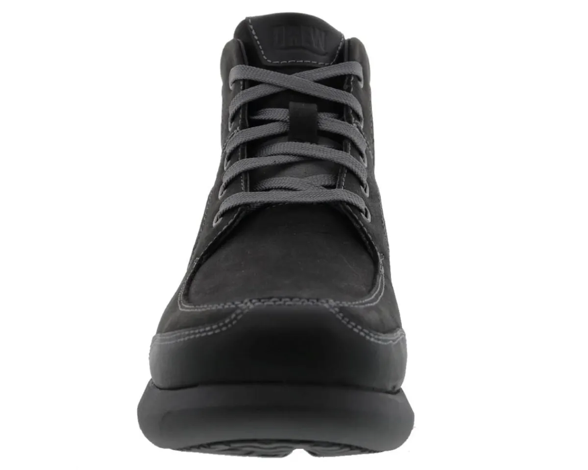 Walking Shoes|Casual Shoes*XLfeet Inc. Drew Shoe Murphy - Black Nubuck