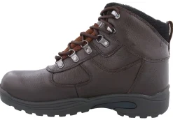 Work Boots|Waterproof Hiking Boots For Men*XLfeet Inc. Drew Shoe Rockford - Dark Brown Tumbled Leather